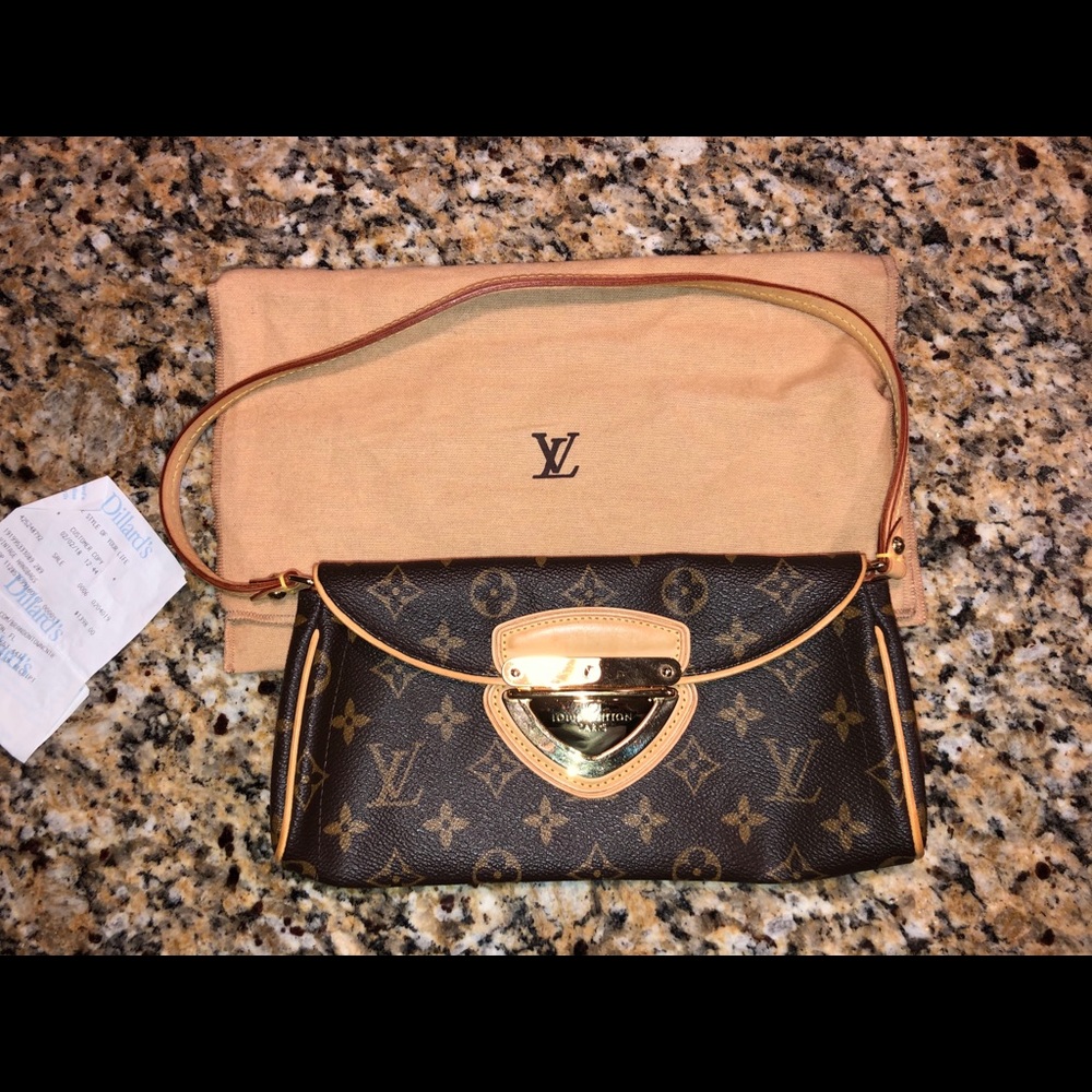Monogram LV canvas LOUIS VUITTON Beverly